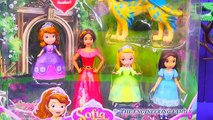 ELENA of AVALOR Disney Sofia the First and Disney Princess Elsa and Anna and the Dragon Toys Video
