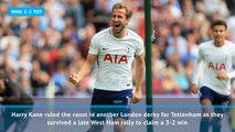 West Ham 2-3 Tottenham - Fast Match Report