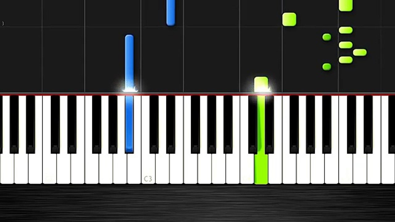 Wiz Khalifa - See You Again - EASY Piano Tutorial by PlutaX - Synthesia