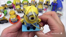 McDONALDS DESPICABLE ME 3 MOVIE MINIONS HAPPY MEAL TOYS KINDER SURPRISE EGGS 2 FULL SET WORLD 2017