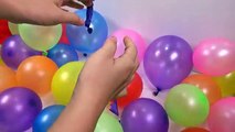 The Balloons Popping Show for LEARNING COLORS Part 1 - Childrens Educational Video