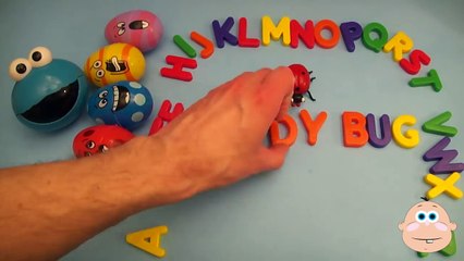 NEW BABY BIG MOUTH SURPRISE EGG LEARN TO SPELL- INSECTS
