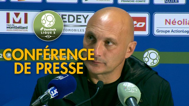 Conférence de presse FC Sochaux-Montbéliard - AC Ajaccio (1-6) : Peter ZEIDLER (FCSM) - Olivier PANTALONI (ACA) - 2017/2018