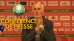 Conférence de presse Valenciennes FC - AJ Auxerre (0-2) : Faruk HADZIBEGIC (VAFC) - Francis GILLOT (AJA) - 2017/2018