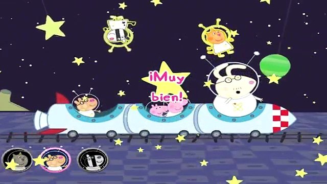 Свинка Пеппа в космосе Мультфильм для самых маленьких Игра как мультик для детей