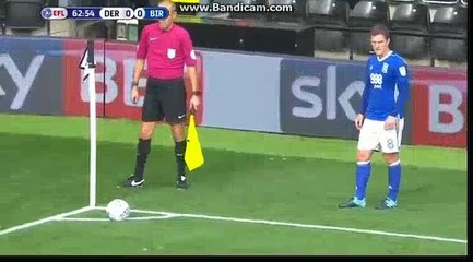 Jacques Maghoma Goal HD - Derby County 0-1 Brimingham City 23.09.2017