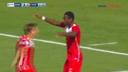 0-1 Clarck N'Sikulu Goal - Apollon Smyrnis 0-1 Platanias - 23.09.2017