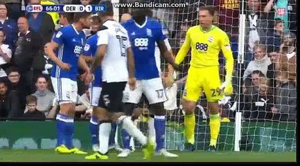 Goal HD - Derby County 1-1 Brimingham City 23.09.2017
