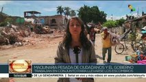 México: inicia demolición de viviendas dañadas por sismo en Jojutla