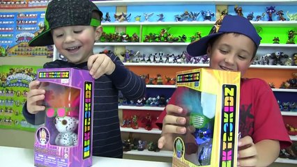 Boys will be Boys! Opening 8 Lego & Transformers Minifigures Blind Bags + 2 Elektrokidz! Dance Party