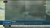 Submarino ruso destruye objetivos terroristas en Siria