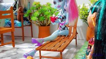 How to make a doll sunlounger (deck chair) for Barbie, Monster High, Frozen, EAH, etc