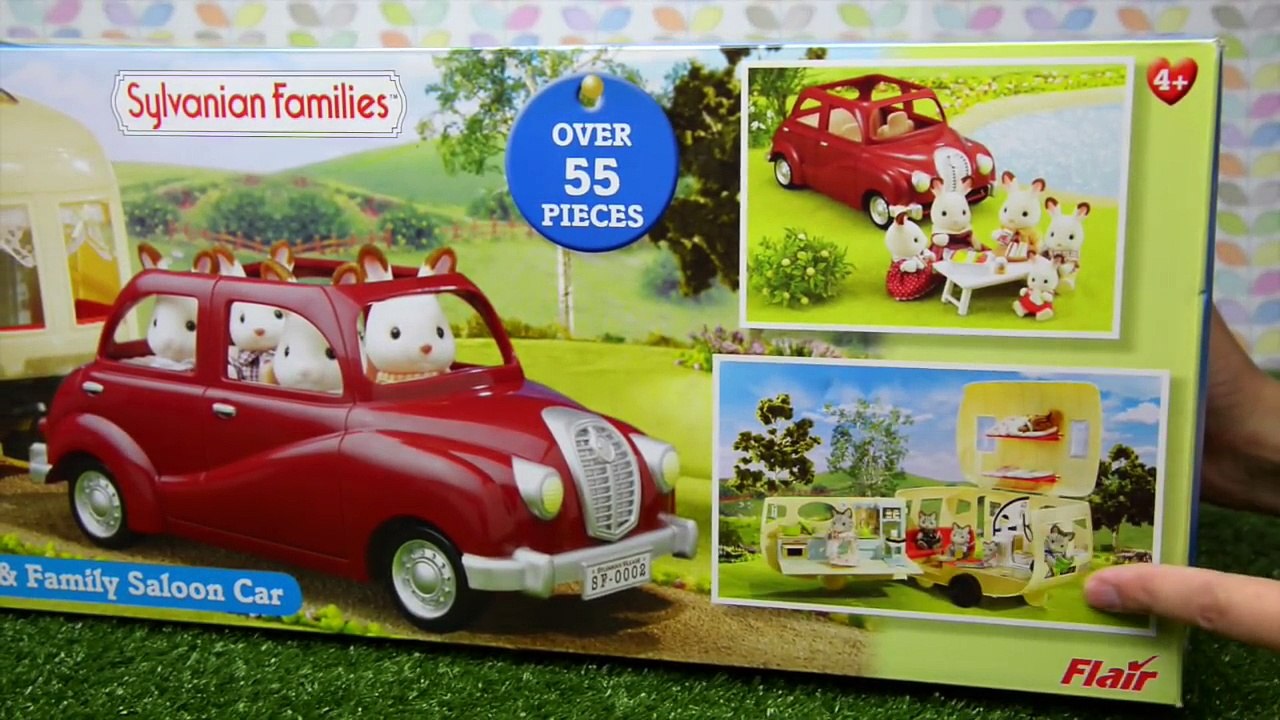 sylvanian families red saloon car