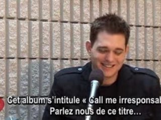 Michael Bublé interview [VOSTFR]
