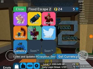 Code Kaip Gauti 20 Coins Roblox Flood Escape 2 Video Dailymotion - codes for flood escape 2 roblox