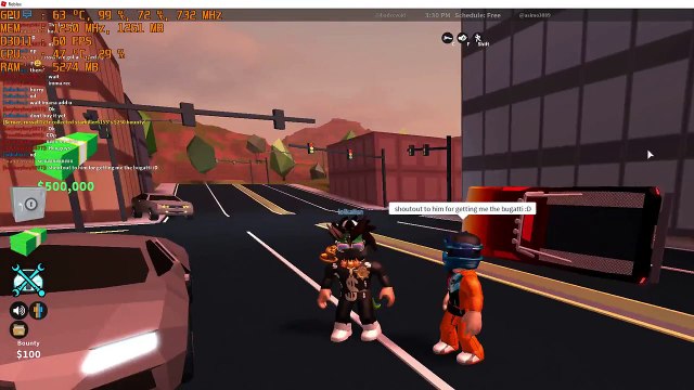GETTING THE BUGATTI IN ROBLOX JAILBREAK!!! (Roblox)
