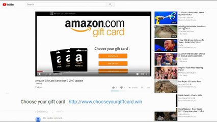Amazon Gift Card Generator @ 2017 Update