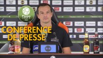 Conférence de presse FC Lorient - AS Nancy Lorraine (0-0) : Mickaël LANDREAU (FCL) - Vincent HOGNON (ASNL) - 2017/2018