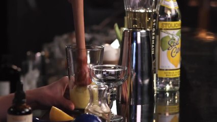 Lemon Grass Drop Cocktail - The Proper Pour with Charlotte Voisey - Small Screen