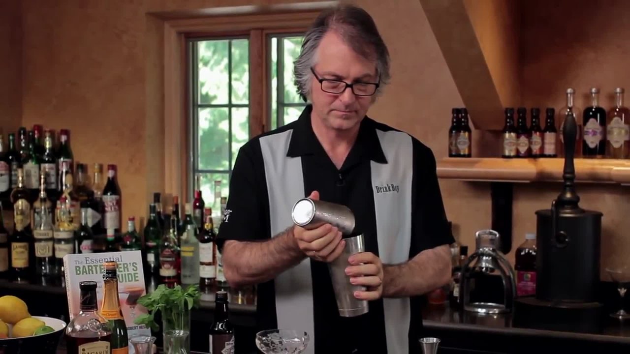 Double Strain Your Cocktails - Old Cuban Cocktail