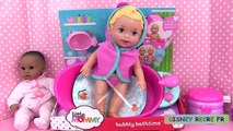 Little Mommy Bubbly Bathtime Bain de Bébé Poupon Baby Doll Color Changer