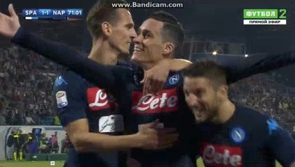 Jose Callejon Goal HD - SPAL 1-2 Napoli 23.09.2017