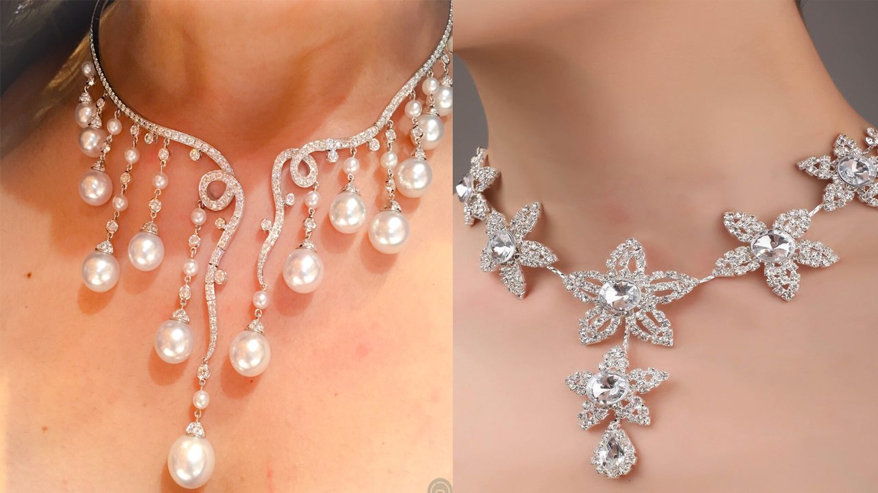 Light Necklec designs latest and beautyfull