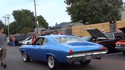 Amazing Muscle Car Burnouts & Drive bys
