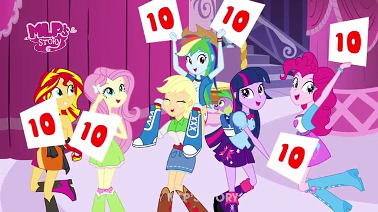 My Little Pony MLP Equestria Girls Transforms with Animation Love Story - RARITY GET FAT