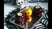 DIY Halloween Candy Apples! Black Widows and Pumpkins! | Sweet Treats Ep. 2