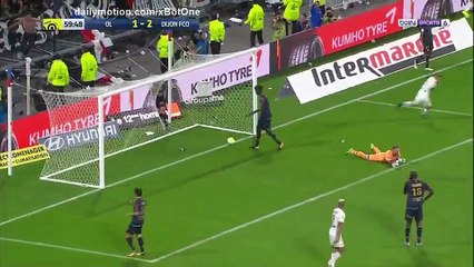 Houssem Aouar Goal HD - Lyon 2 - 2 Dijon - 23.09.2017 (Full Replay)