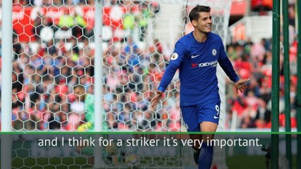 Download Video: Conte praises 'important' Morata contribution