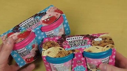 Cookie Dough & Strawberry Cheesecake Ice Cream [McEnnedy LIDL]