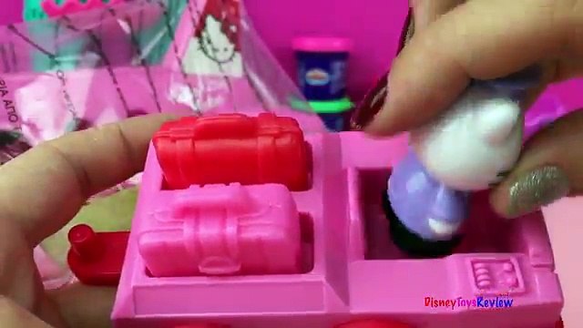 Hello Kitty jumbo jet playset by Sanrio Hello Kitty Pilot and Hello Kitty Passenger