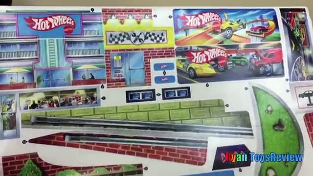 Hot Wheels Sto and Go Play Set Classic Disney Cars Toys for Kids Ryan ToysReview