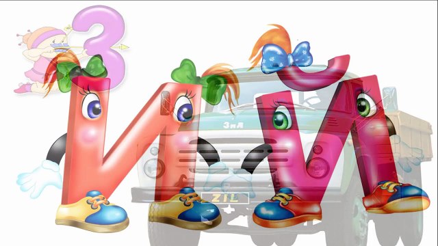 Машинки - Алфавит учим буквы и марки машин Cars for kids.