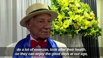 Il a remporté l'élection du Plus beau vieux de son pays... à 76 ans