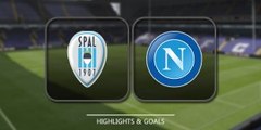 SPAL-Napoli 2-3 - All Goals & Highlights - 23/09/2017 HD