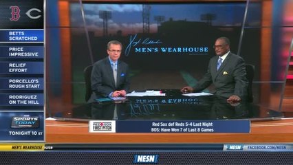 John Farrell Talks About Mookie Betts' Foot Injury