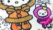 Hello Kitty Coloring Pages Glitter Winter Wonderland!