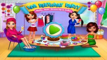 Spa Birthday Party - Fun Baby Girl Kids Game - Nails, Hair, Dress Up & Fun Baby Care Games For Girls