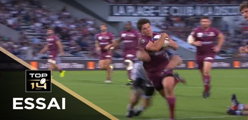 TOP 14 - Essai Simon HICKEY (UBB) - Bordeaux-Bègles - Montpellier - J5 - Saison 2017/2018