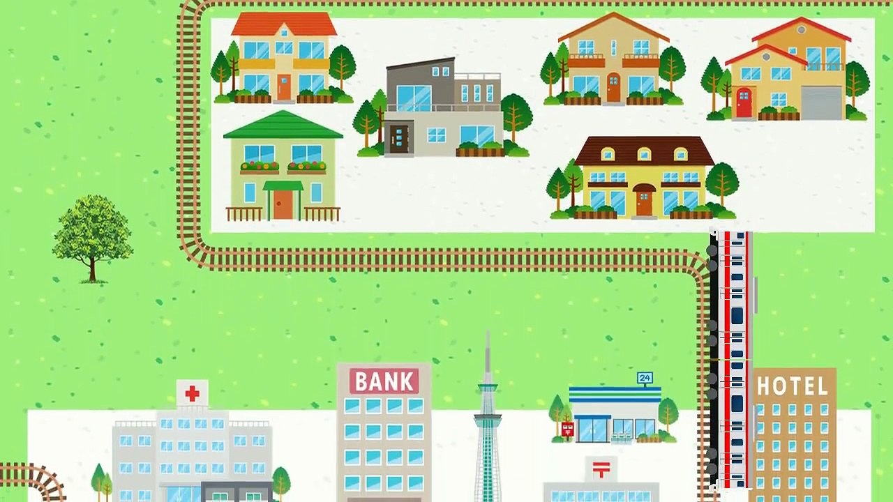 【たまごアニメ Eggs Animation】電車ののりかえ　キャンプへ行こう♪ / Anpanman Toys - Train Video for Kids