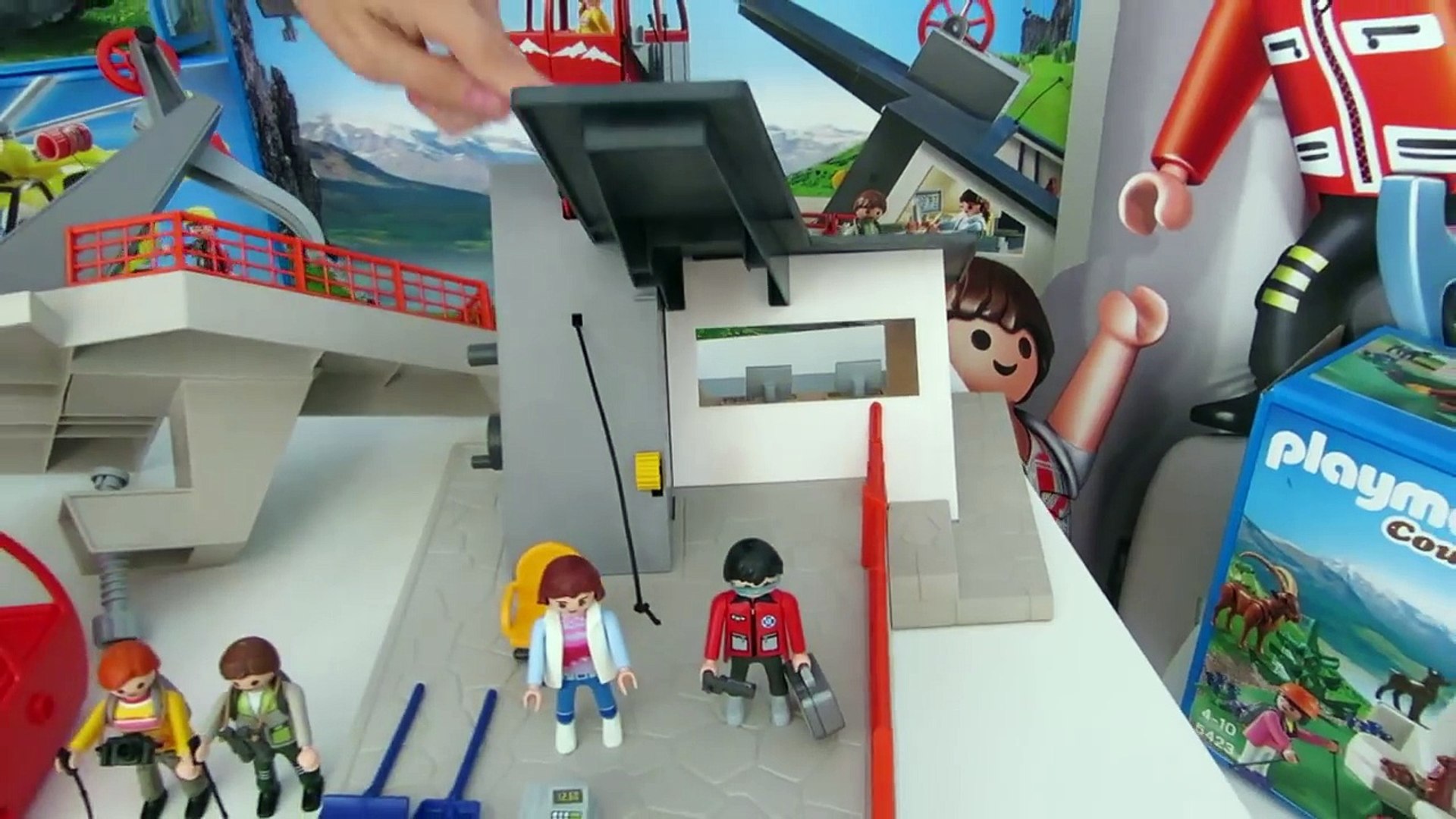 Teleférico de los Alpes de Playmobil en español para niños a partir de cuatro años - Vídeo Dailymotion