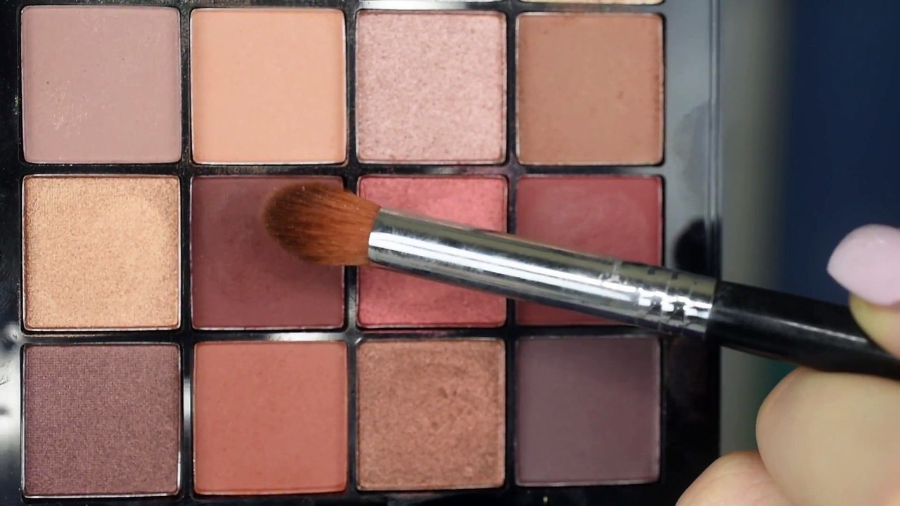 NYX Warm Neutrals Palette _ Eye Makeup Tutorial