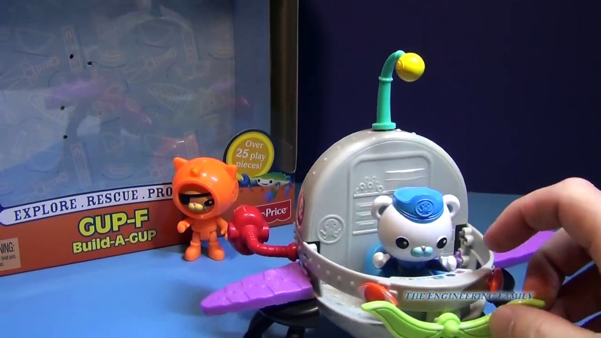 Octonauts Gup F Build A Gup Disney Junior Octonauts Playset Toy Video Dailymotion