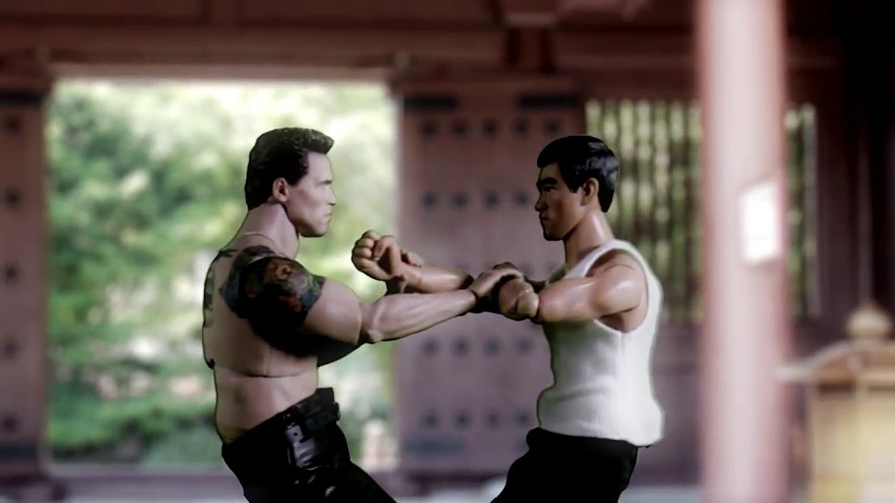 Bruce Lee VS Arnold Schwarzenegger《不是 toy story》/ Not a toy story ver 1.1