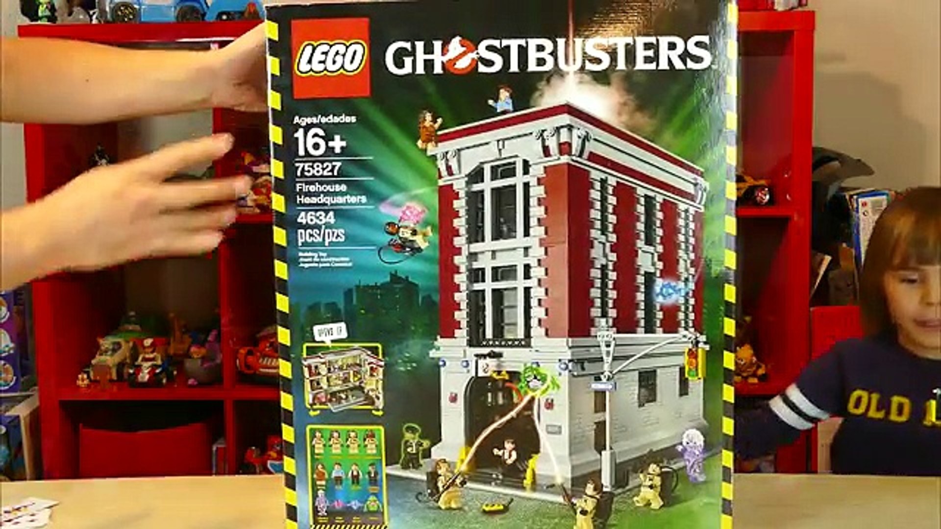 lego ghostbusters firehouse amazon
