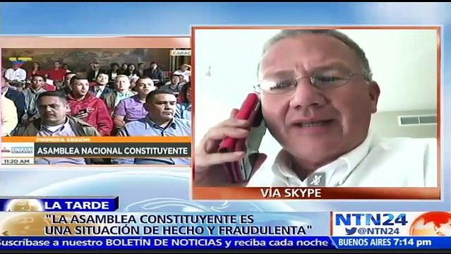 En Venezuela hay un gran vacío institucional : Perkins Rocha, exmagistrado del TSJ sobre la Constituyente de Maduro