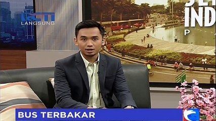 Bus Penuh Penumpang Hangus Terbakar